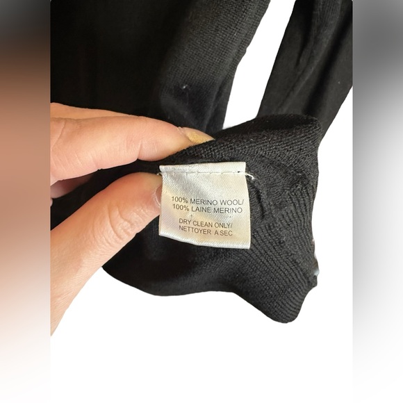 Trina Turk Wool Multicolored Long Sleeve Lightweight Sweater Size Small/Medium - Picture 4 of 7